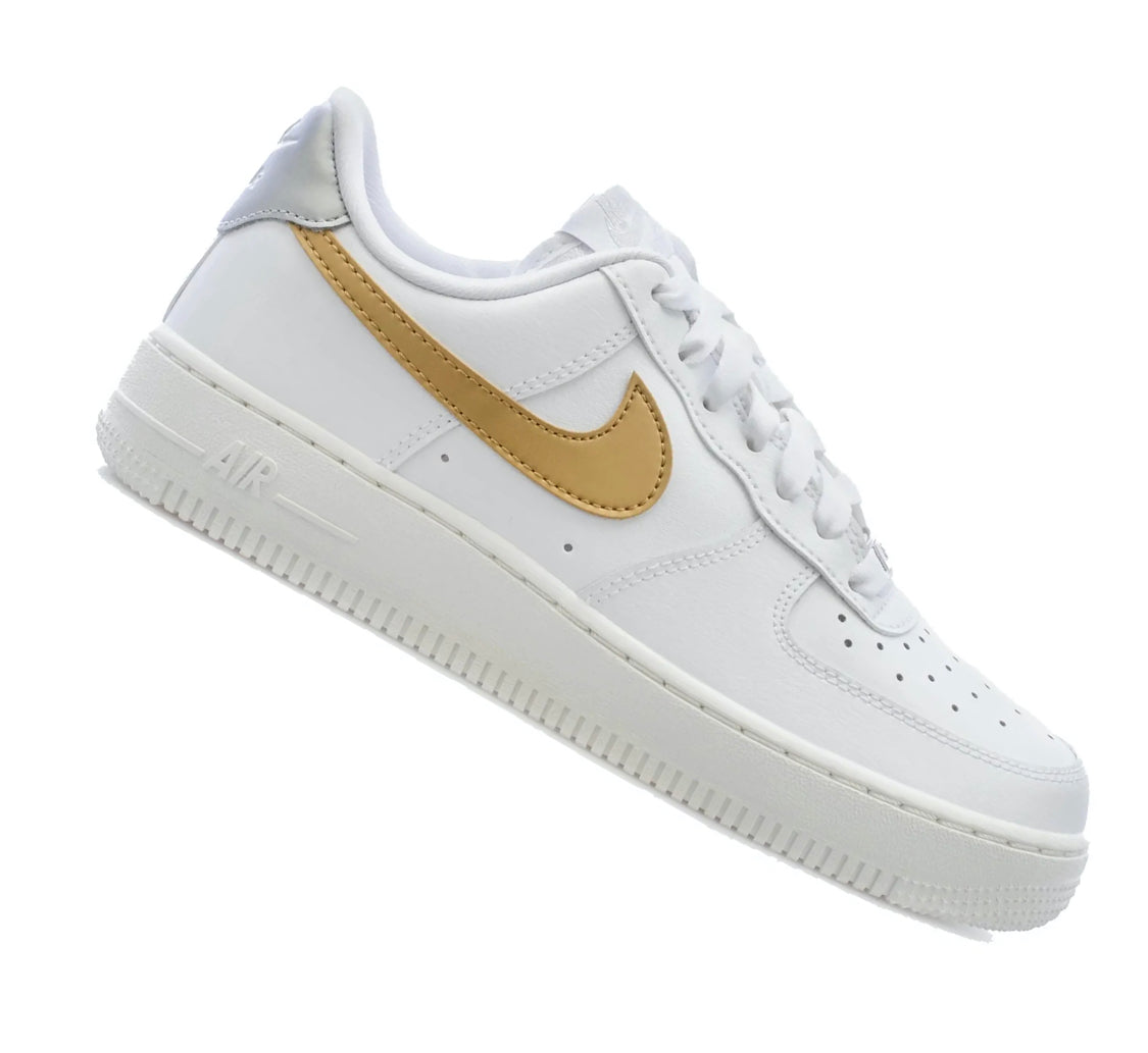 Nike Air Force 1 Low '07 'White Metallic Gold' (W)